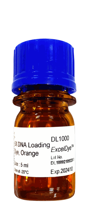 ExcelDye™ 6X DNA Loading Dye, Orange, 5 ml x 2