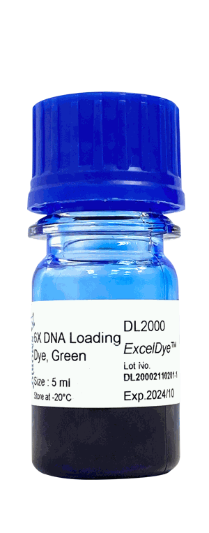 ExcelDye™ 6X DNA Loading Dye, Green, 5 ml x 2