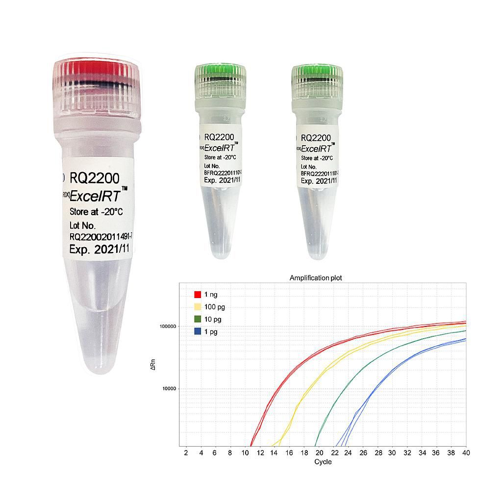 [RQ2200] [RQ2200] ExcelRT™ One-Step RT-qPCR Kit (TaqMan, no ROX), 200 RXN
