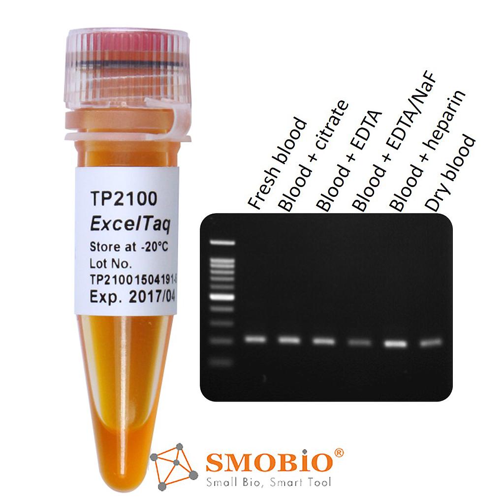 [TP2100] ExcelTaq™ 5X Blood Direct PCR Master Mix Kit, 200 RXN