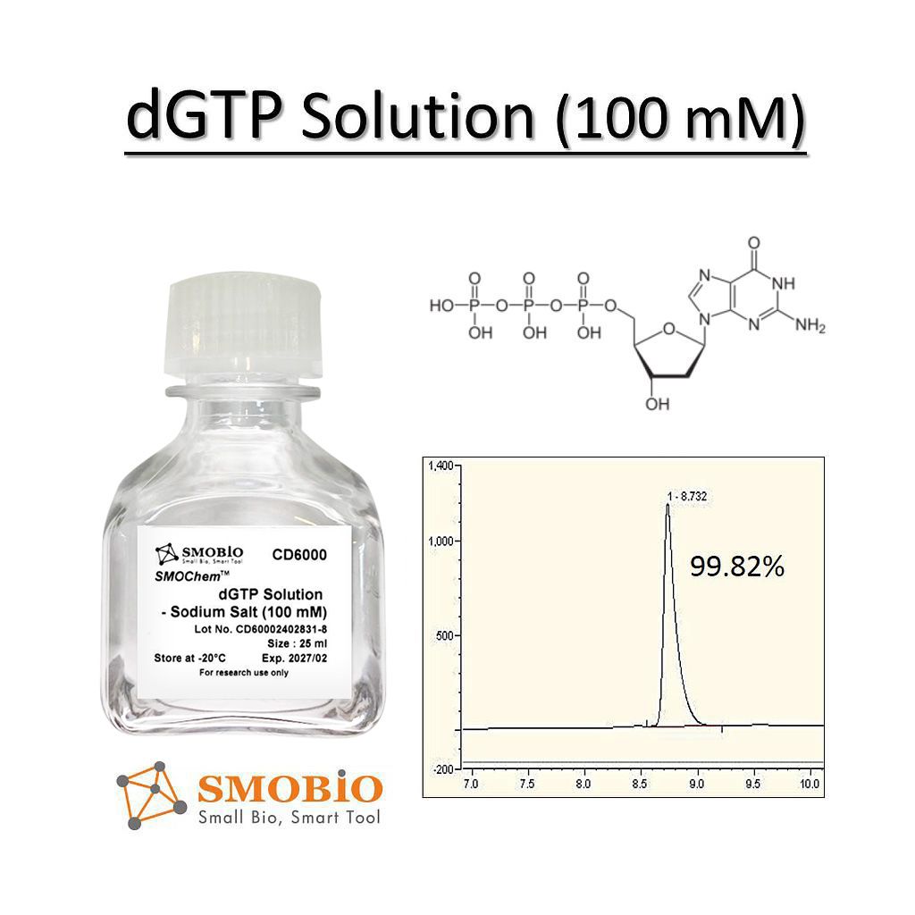 [CD6000] SMOChem™ dGTP Solution - Sodium Salt (100 mM)