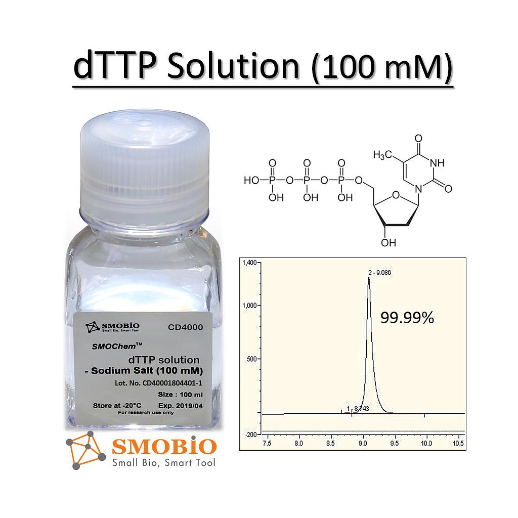 [CD4000] SMOChem™ dTTP Solution - Sodium Salt (100 mM), 25ml
